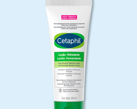 A melhor loção hidratante para o corpo Cetaphil