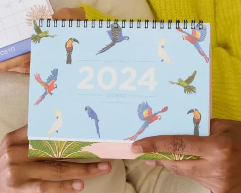 O melhor calendário 2024 mesa