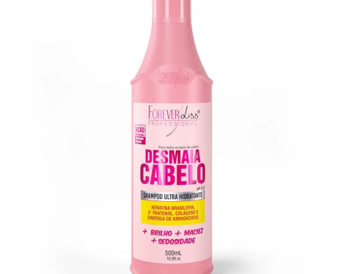 O melhor shampoo desmaia cabelo