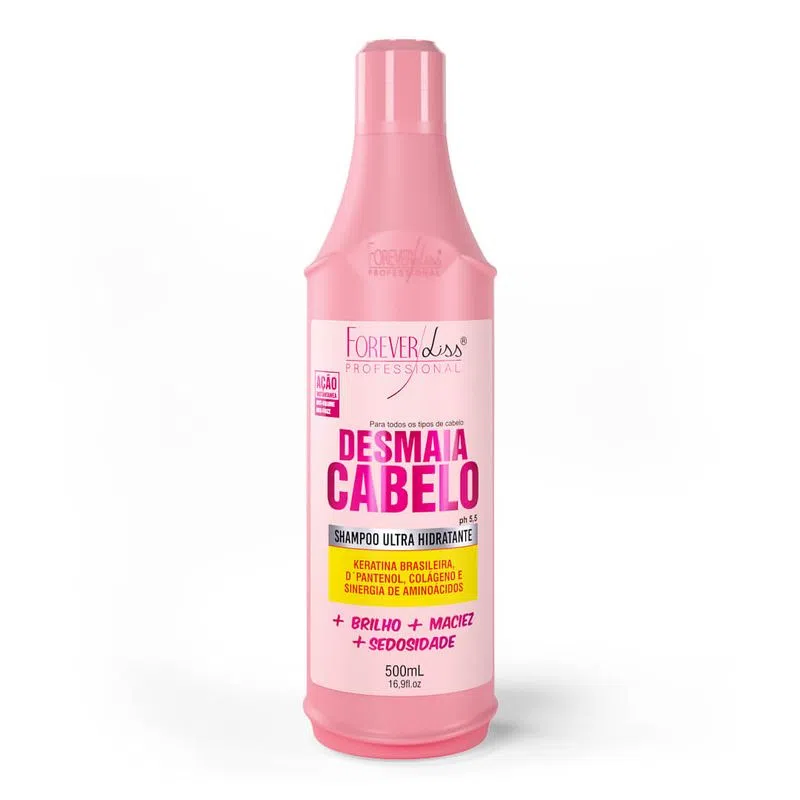 O melhor shampoo desmaia cabelo