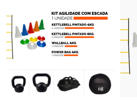 kit treino funcional